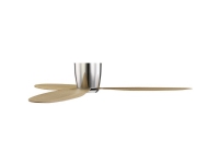Lucci AIR Radar Takfläkt (Ø x H) 132 cm x 19,5 cm Bladfärg: Brun Chassifärg: Krom