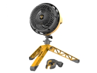 Vornado Heavy Duty EXO5 Stående ventilator 37.2 W (Ø x H) 20 cm x 50 cm Gul, Grå