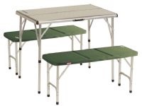 Coleman 205584, 4 sittplatser, Inbyggda säten, Gjuten aluminium, Vit, 8,4 kg