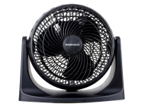 Basetech AF-20A Bordventilator 30 W (Ø x H) 18 cm x 26 cm Sort