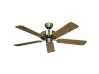 CasaFan Classic Royal 103 MA Loftsventilator (Ø x H) 103 cm x 295 mm Vingefarve: Eg antik Chassisfarve: Messing