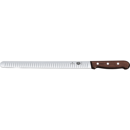Victorinox Lax och Skinkkniv Räfflad 30 cm maple wood