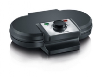 SEVERIN WA 2106 - Vaffeljern - 1,2 kW - sort