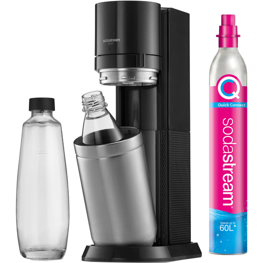 SodaStream DUO kolsyremaskin svart, kolsyrepatron ingår