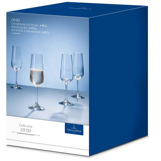 Villeroy & Boch Ovid Champagneglas 4-pack