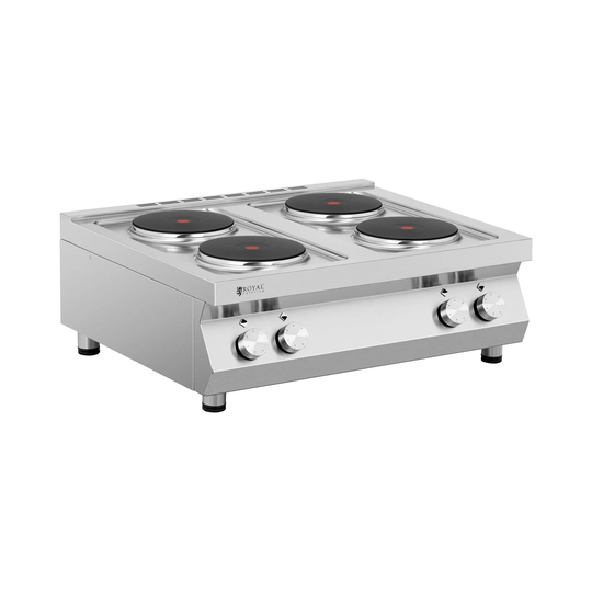 Elektrisk kokplatta - 10 400 W - 4 plattor