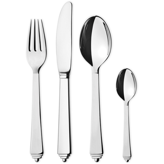 Georg Jensen Pyramid bestickset, 16 delar