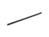 Sugerør Ø6x230mm utan knäck plantebaseret Charcoal Sort,250 stk/ps - (250 stk.)