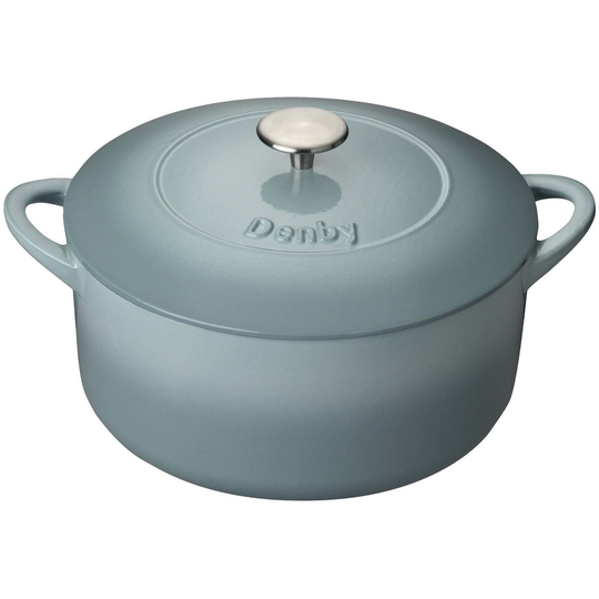 Denby Pavilion Rund Gjutjärnsgryta 26 cm 5,2 l
