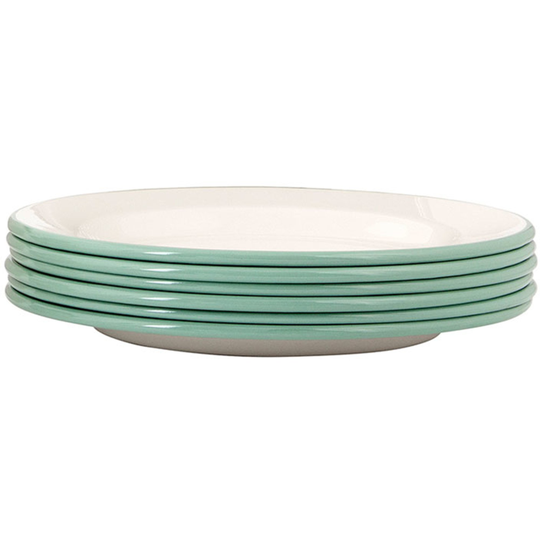 Kockums Jernverk Tallriksset 6 st, Creme