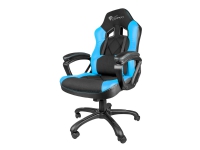 Genesis Nitro 330 - Stol - ergonomisk - armstöd - ring - lutning - vridbar - nylon, konstläder - svart, blå