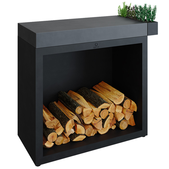 Ofyr Arbetsbord utomhus 90 CD, Svart