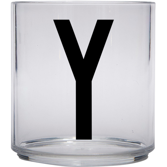 Design Letters Tritan Plastglas barn, Y
