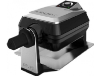Krups Premium FDD 95 D - Vaffeljern - 1.2 kW - rostfritt stål/sort