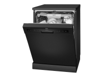 Amica DFM66C8EOiBH - Diskmaskin - bredd: 59.8 cm - djup: 60 cm - höjd: 84.5 cm - svart