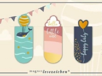 Cass film Hello Baby Magnetic Bookmarks