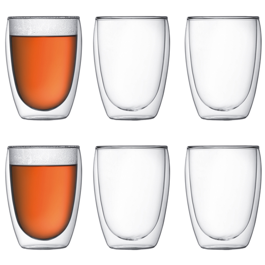 Bodum Pavina Dubbelväggigt glas Medium 6 pack