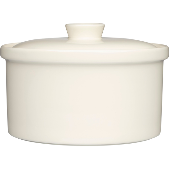 Iittala Teema gryta med lock, 2,3 liter, vit