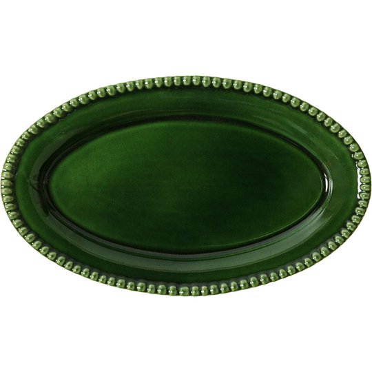 PotteryJo Daria uppläggningsfat, 35 cm, mossa