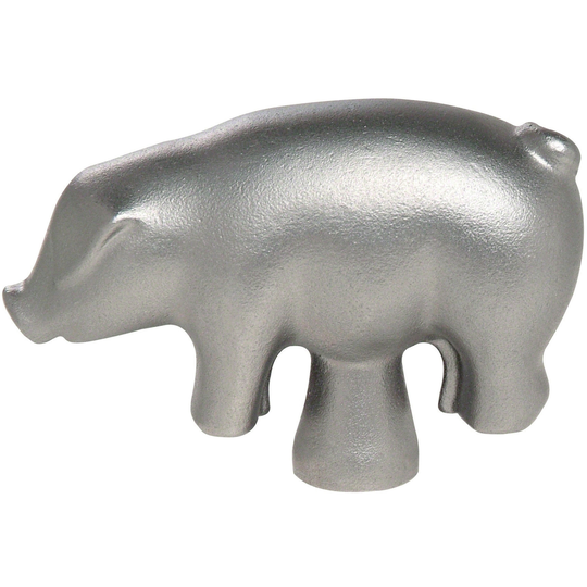 Staub Knopp i Metall, djur/gris