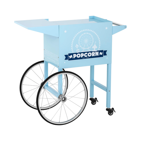 Vagn för popcornmaskin - Blå