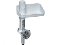 Bosch MUZ5FW1 - Köttkvarnstillsats - till matberedare - vit/aluminium - för Bosch MUM52120 Styline MUM52120