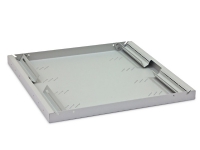 Triton RAC-UP-850-A4, Modulär hylla, Hängare, Aluminium, Metakrylat, Stål, Trä, Grå, Universal, 80 kg