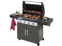 Campingaz 4 Series Classic EXSE, Grill, Gas, Kurv, Sort, Rustfrit stål, 4 hjul, Dreje