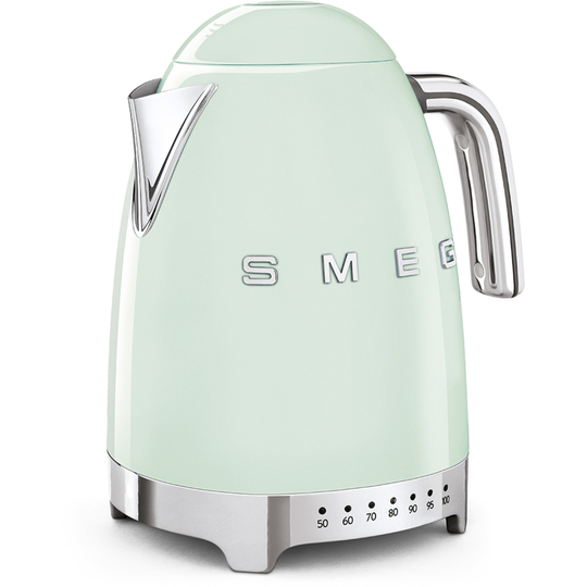 Smeg Vattenkokare 1,7 l med Variable TemperaturPastellgrön