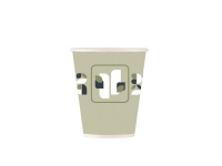 Pappersmugg Huhtamaki Swan, 30 cl, påse med 75 st.