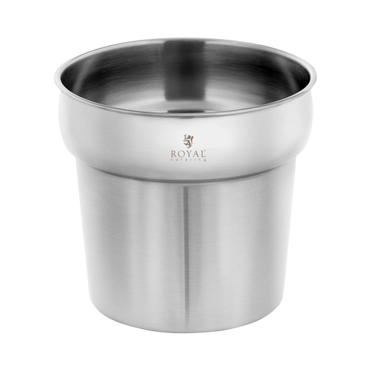 Såsbehållare - Rostfritt stål - 6,6 l - Ø 240 x 370 mm - Royal Catering