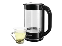 Bosch TWK70B03 - Vattenkokare - 1.7 liter - 2.4 kW - svart