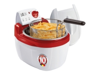 FRITEL TURBO SF 4200 - Fritös - 3 liter - 2 kW - vit/röd