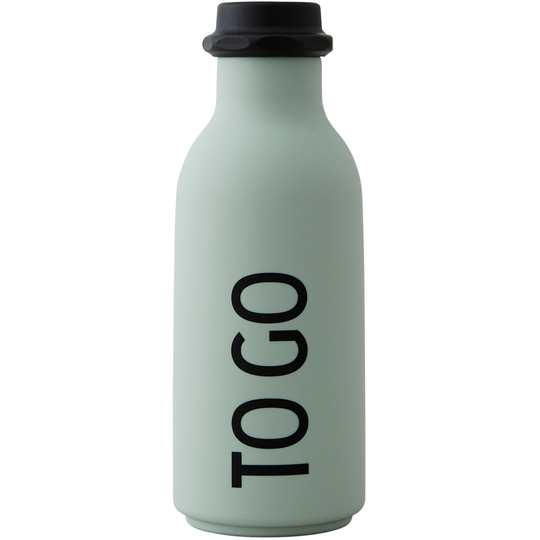 Design Letters TO GO vattenflaska 500 ml., Ljusgrön