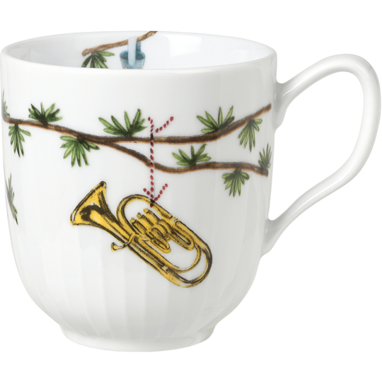 Kähler Hammershøi Christmas mugg, Ø 9 cm