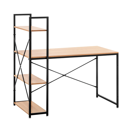 Andrahandssortering Skrivbord - Med hylla - 120 x 60 cm - 100 kg + 3 x 20 kg