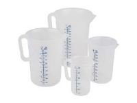Målekande 5 liter med Hank Ø205xH275mm Polypropylen,1 stk
