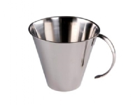 Målekande konisk 1 liter Ø15 x H13.1cm med Gradering rustfri stål