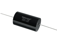 Monacor MKPA-330, Film, Cylindrisk, Sort, 33000 nF, 250 V, 61 mm