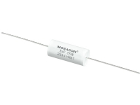 Monacor MKTA-30, Film, Cylindrisk, Vit, 3000 nF, 250 V, 31 mm
