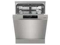 Gorenje GS 671 C 60 X, Fritstående, Fuld storlek (60 cm), Sølv, 16 kuverter, B, 42 dB
