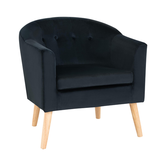 Stol - Upp till 180 kg - Sits 49 x 53 cm - Svart