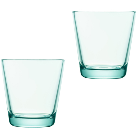 Iittala Kartio Glas 21 cl Vattengrön 2-pack