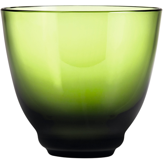 Holmegaard Flow vattenglas 35 cl., olivgrön
