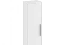 Ifö Sense halvhögt skåp - vit, H:110,5cm B:32cm D:21cm