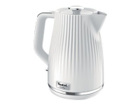 Tefal Loft KO250130 - Vattenkokare - 1.7 liter - 2.4 kW - white with chrome details