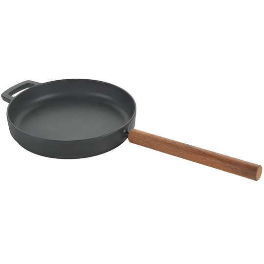 Combekk Gjutjärnsstekpanna emaljerad, Grå, 28 cm.