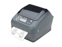 Zebra GX420d - Etikettskrivare - direkt termisk - Rulle (10,8 cm) - 203 dpi - upp till 152 mm/sek - USB, LAN, seriell - kniv