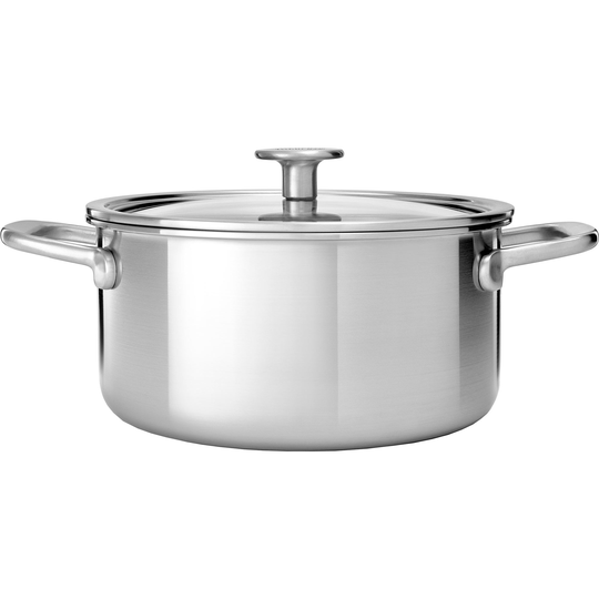 KitchenAid Cookware Collection Gryta m/lock rostfritt stål 20 cm