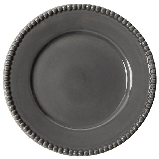 PotteryJo Daria 18 cm Assiett 2-pack, Clean Grey